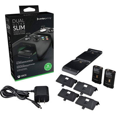 Cargador Dual PDP Double Ultra Slim-Série Xbox One / Xbox