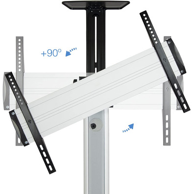 Soporte TV Horizontal / Vertical TooQ FS1870M-B 37-70''Negro